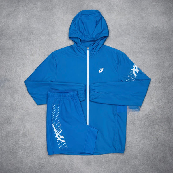 Asics Icon Windrunner Set Deep Blue