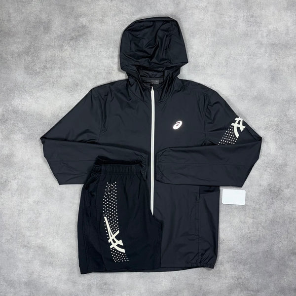 Asics Icon Windrunner Set Black